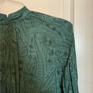Target Green Paisley Dress